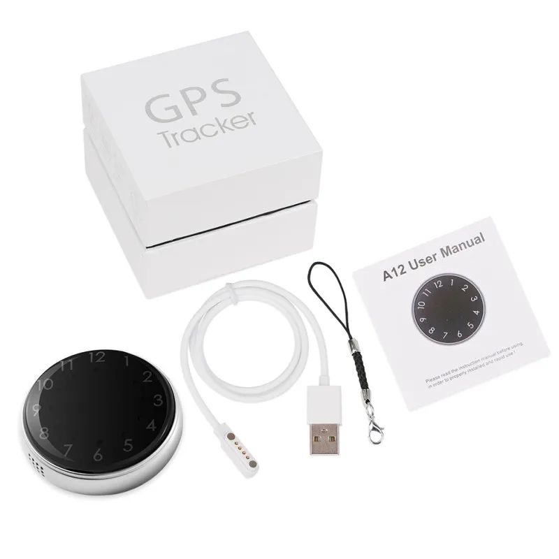 

A12 pocket watch GPS tracker GPS+BD+LBS+Wifi Locator For Kid/Elder Clock GSM Personal Tracking Device SOS Alarm Mini GPS Tracker