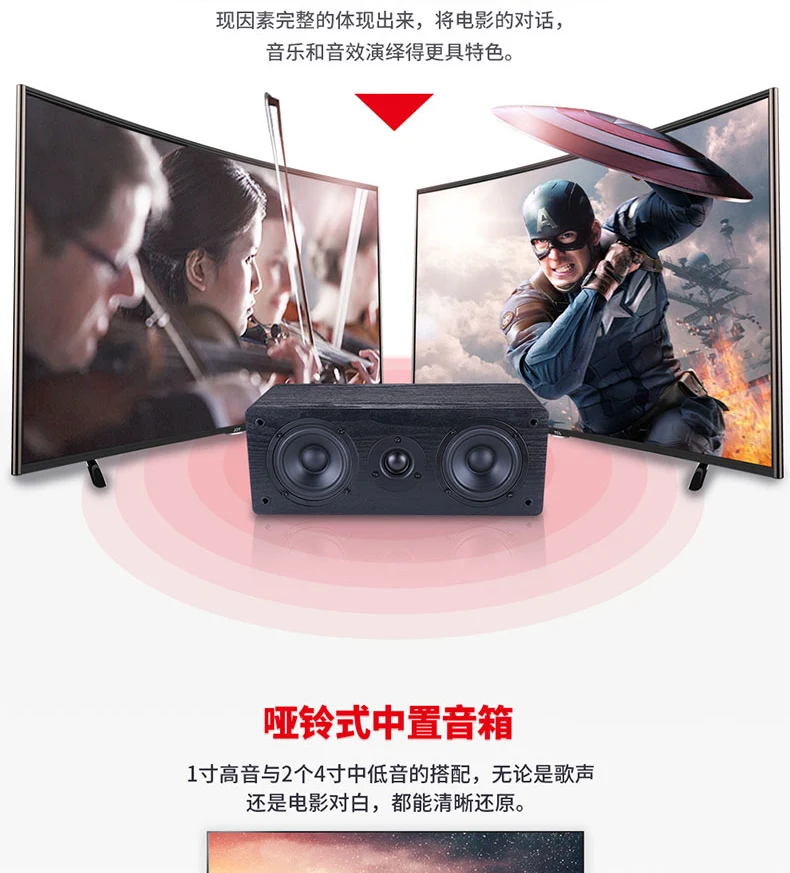 Nobsound NS-60C дерево 70 Вт 4 дюйма портативный динамик s HiFi Колонка звук дома Профессиональный динамик