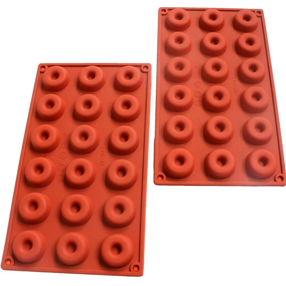 18 силиконовые Пончик Конфета желе сковорода шоколада формы для мыла выпечки