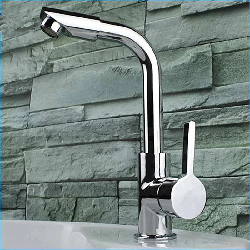 

Бортике одной ручкой одно отверстие смеситель для умывальника, краны горячей и холодной воды, бесплатная доставка J14722