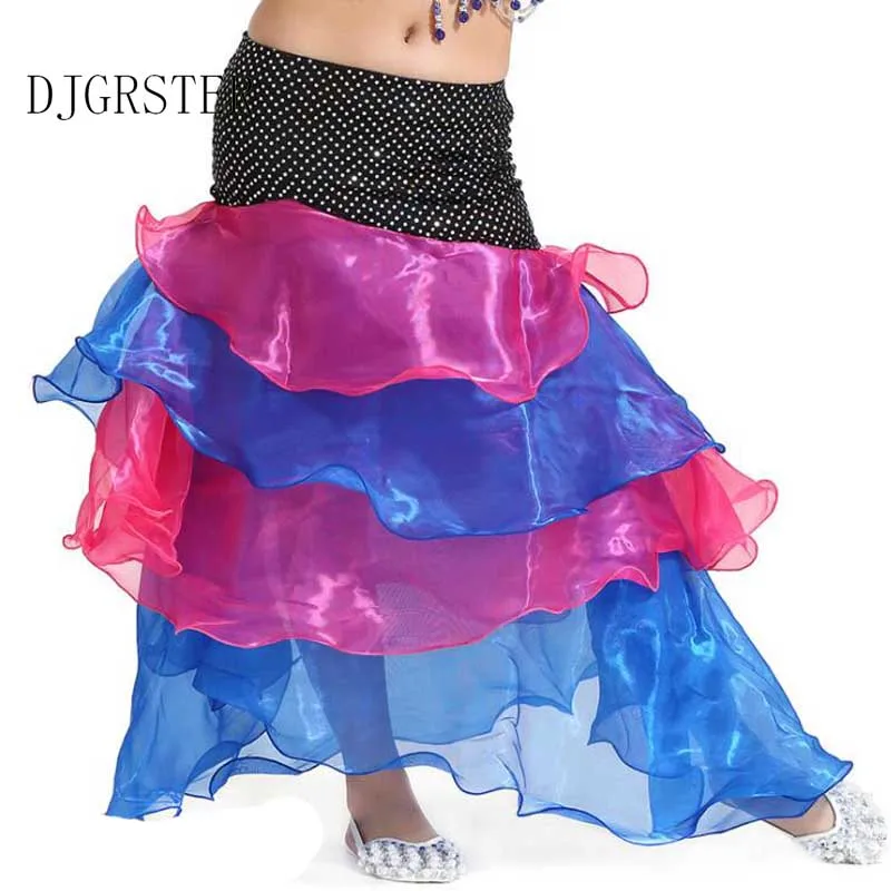 Индийское платье DJGRSTER для девочек восточные индийские костюмы детей восточных