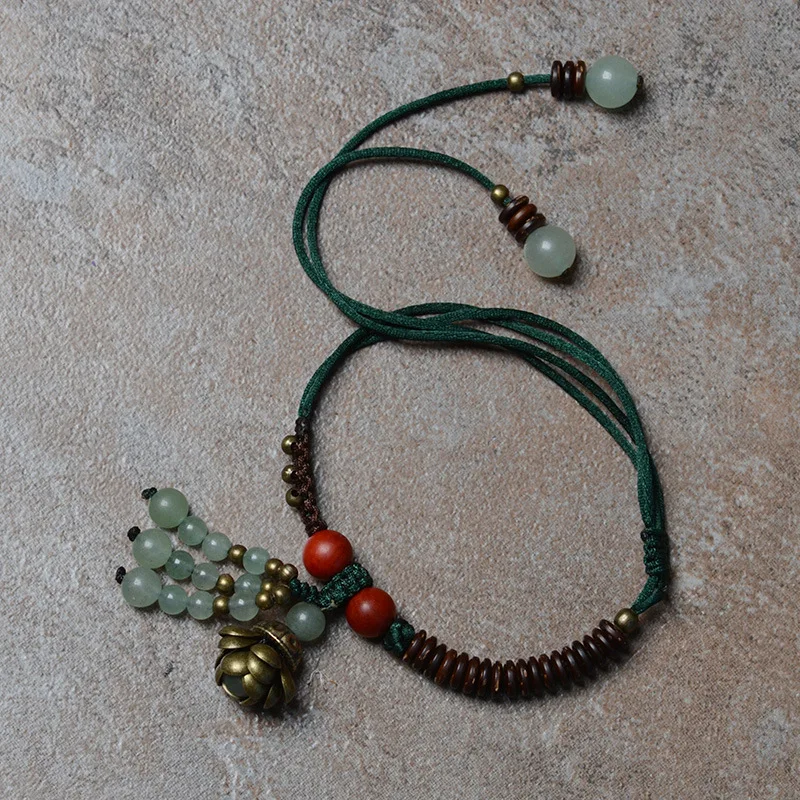 Новые плетеные искусственные цепи ручной работы новый авантюрин Кокосовая