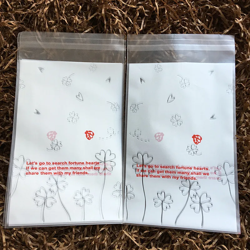 100 шт. матовые пластиковые пакеты для печенья 8 х12 см|bag f|bag whitebag wedding |