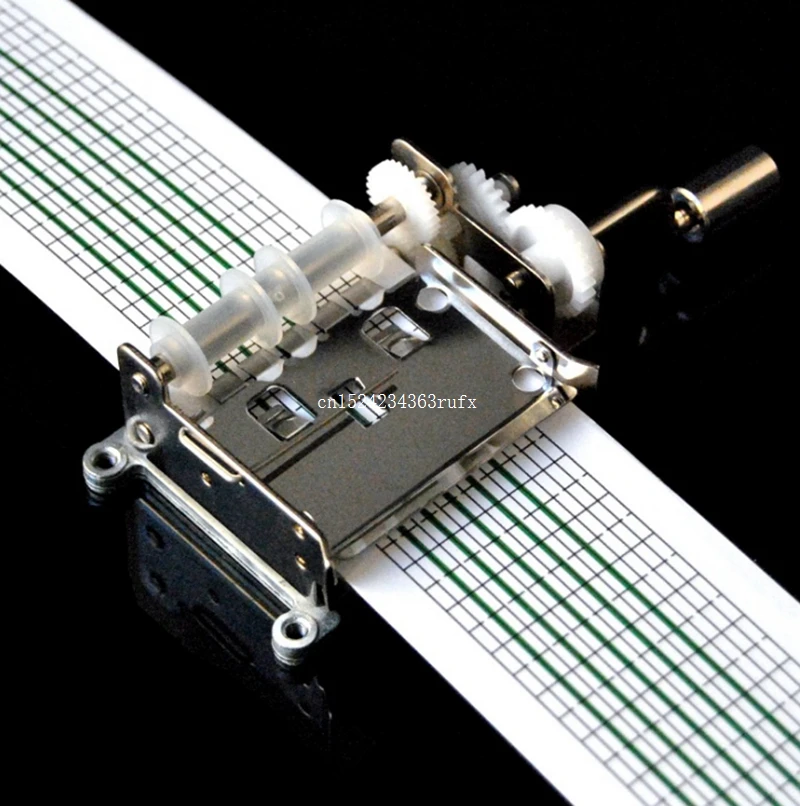 Механическая музыкальная шкатулка набор из 10 настроек лента с рукояткой