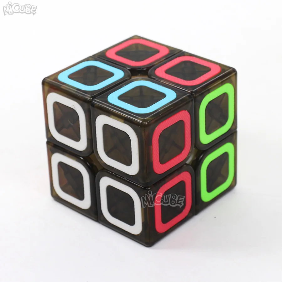 Qiyi куб 2x2 3x3 4x4 5x5 Ciyuan магический скоростной Куб прозрачный черный размерные игрушки для детей QizhengS