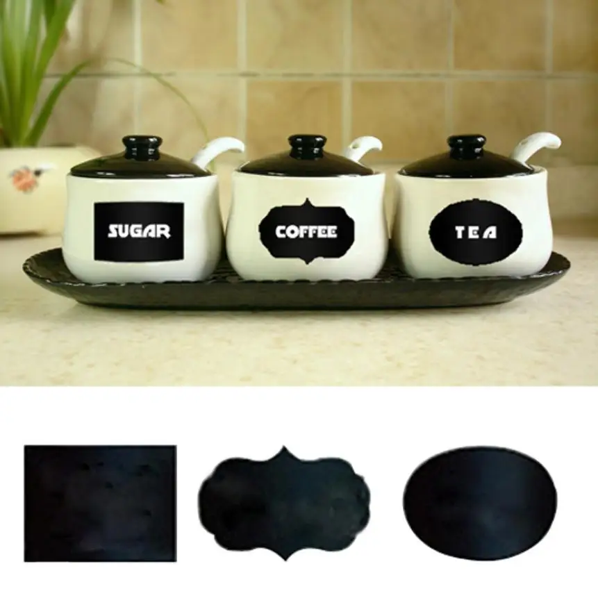 Новая квалифицированная наклейка 24 шт меловая доска наклейки для рукоделия