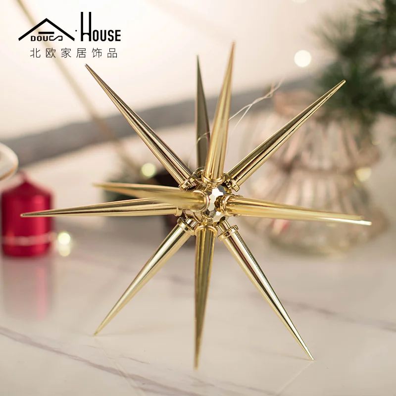 Hristmas Украшение Крытый воздушный кулон звезды дети настоящие торговые центры