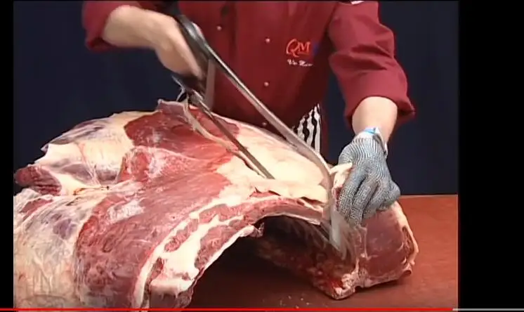 Мясная перчатка для резки говядины, сетчатая перчатка из нержавеющей стали