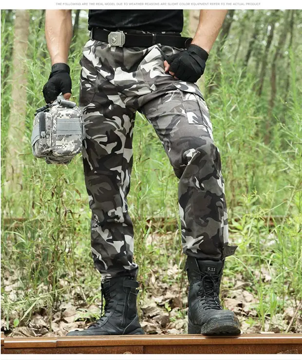 Уличные мужские походные брюки Ghillie камуфляжные тактические брюки армейские охотничьи брюки военные карго альпинистские мужские тренировочные брюки