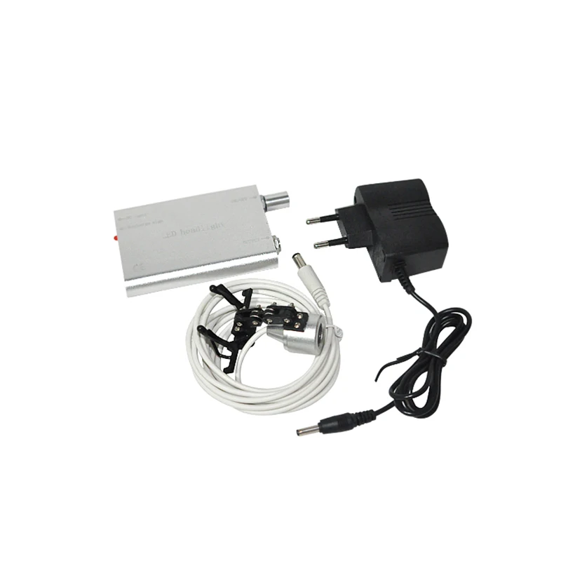 Портативный светильник с черной головкой для стоматологической хирургической