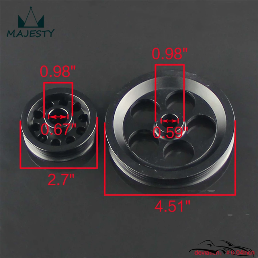 Усилитель руля генератора переменного тока комплектов Integra DC B16a B16b b18c EG EK|pulley