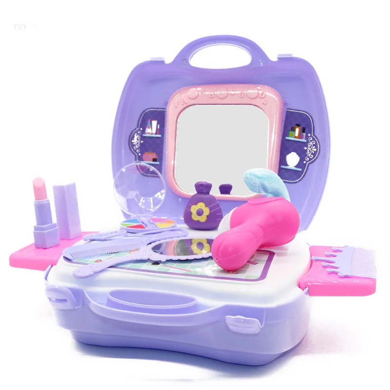 Притворяться играть красота модные игрушки детская косметика макияж
