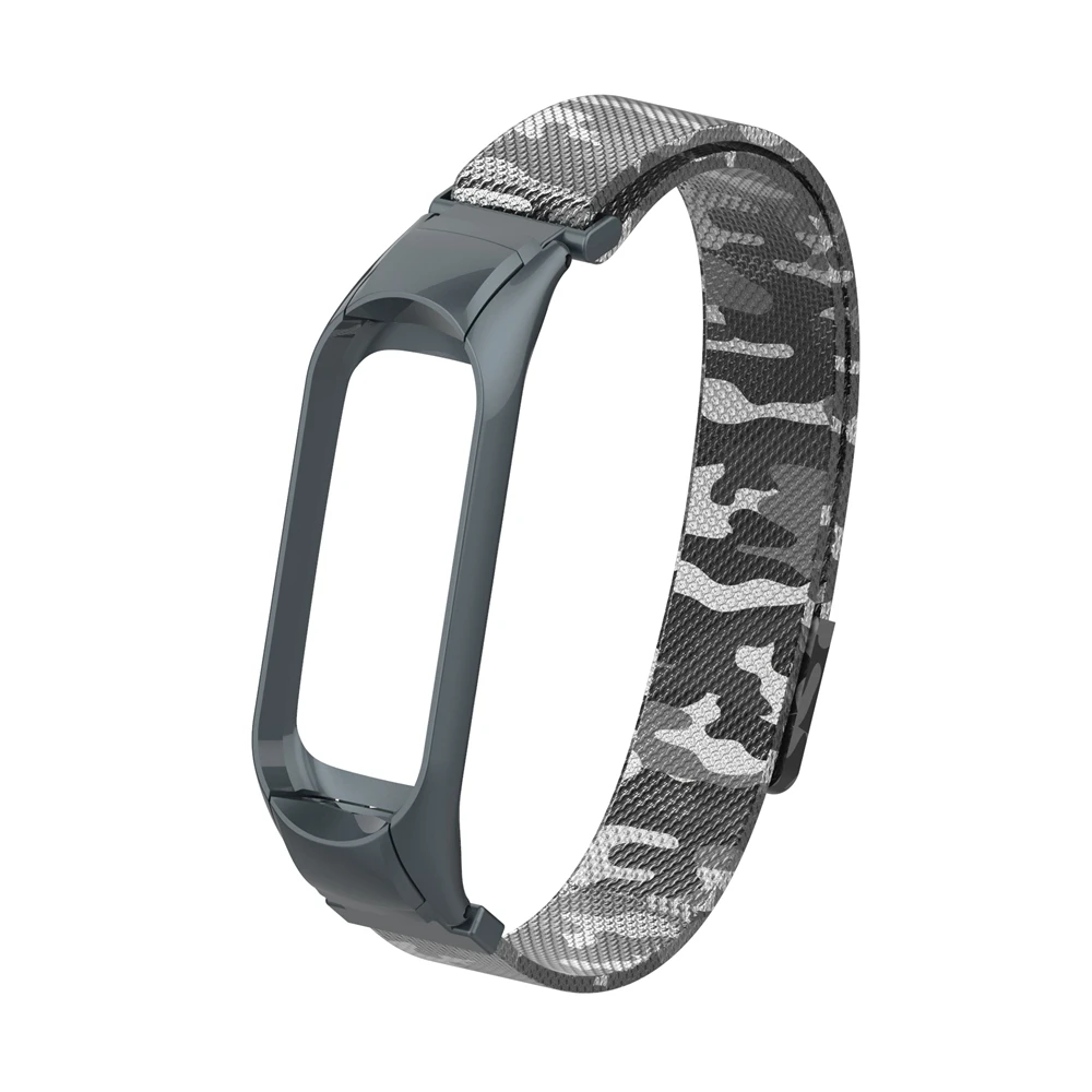 Металлический браслет mi lanese Loop для Xiaomi mi Band 4 Srtap mi Band 4 магнитный браслет из нержавеющей стали mi Band 3 ремешок для mi Band 3 полосы
