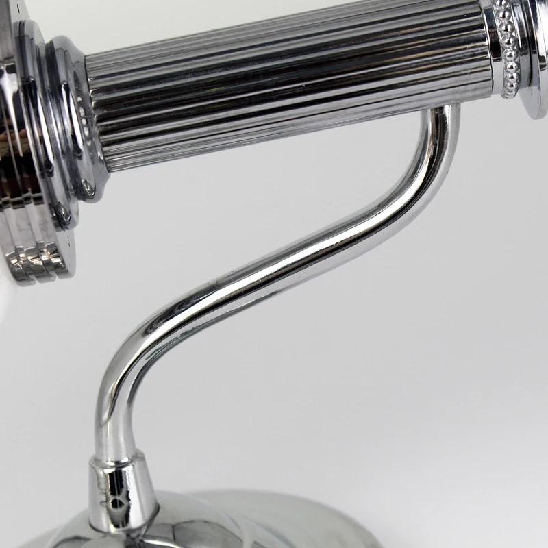 100% чистый Медь освещение ванной Chrome свет Ванна бра современный краткое мяч