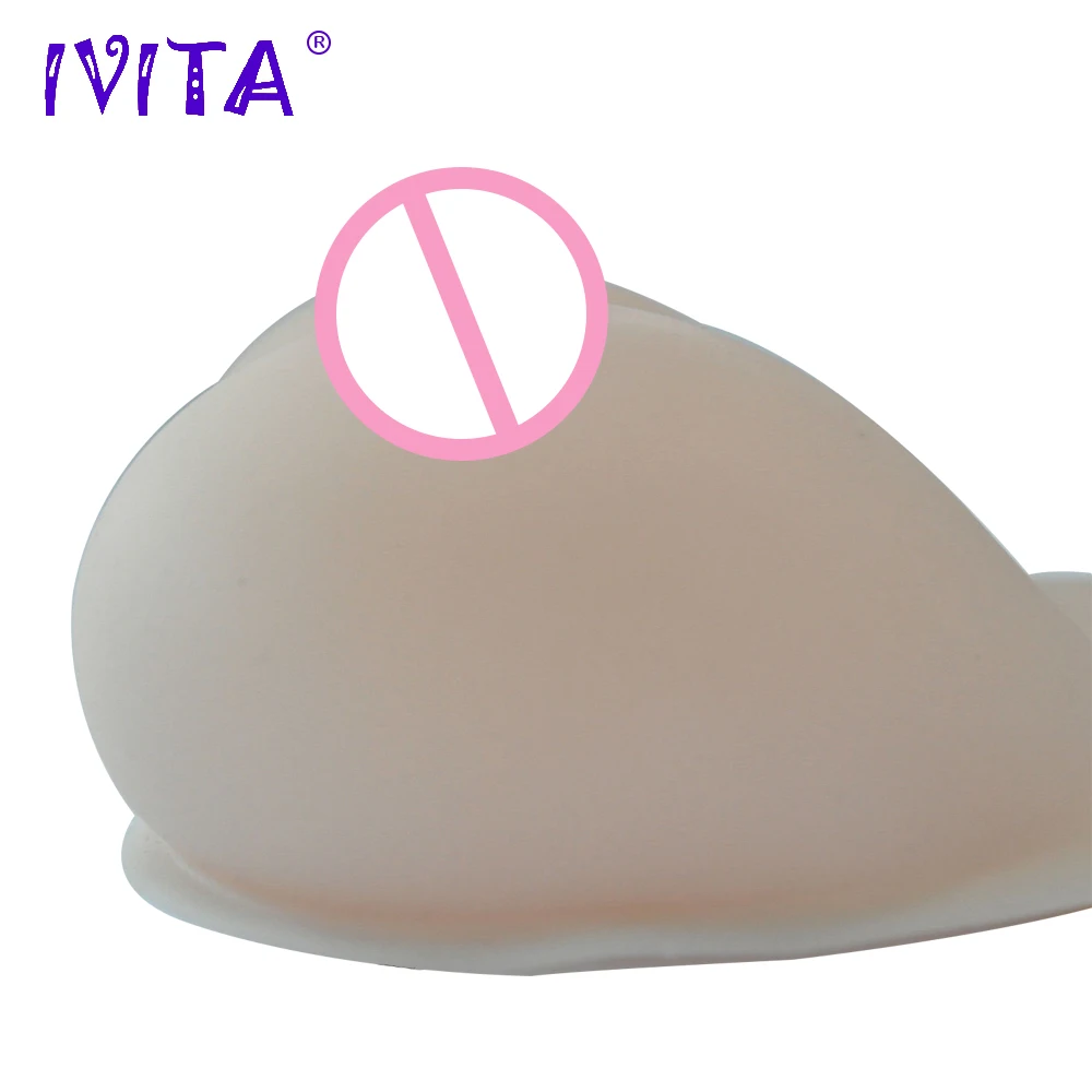 IVITA 4100g искусственные силиконовые формы груди Трансвестит поддельные усилитель