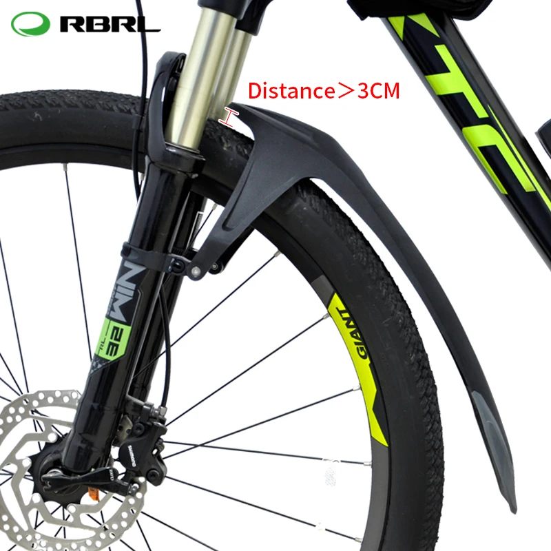 RBRL MTB Mudguard Adjustable Bicycle Fender Sets Patent Design E-Bike Fender Quick Release For 24 26 27.5 29 Inch Bike RL-990