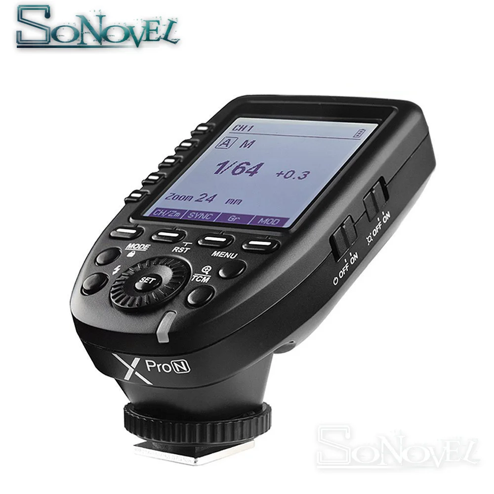 Беспроводной триггер вспышки Godox Xpro-N i-TTL II 2 4G X System + шт. стандартного