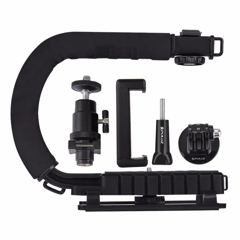 Стабилизатор камеры PULUZ для Steadycam U Grip c образная рукоятка со штативом головкой