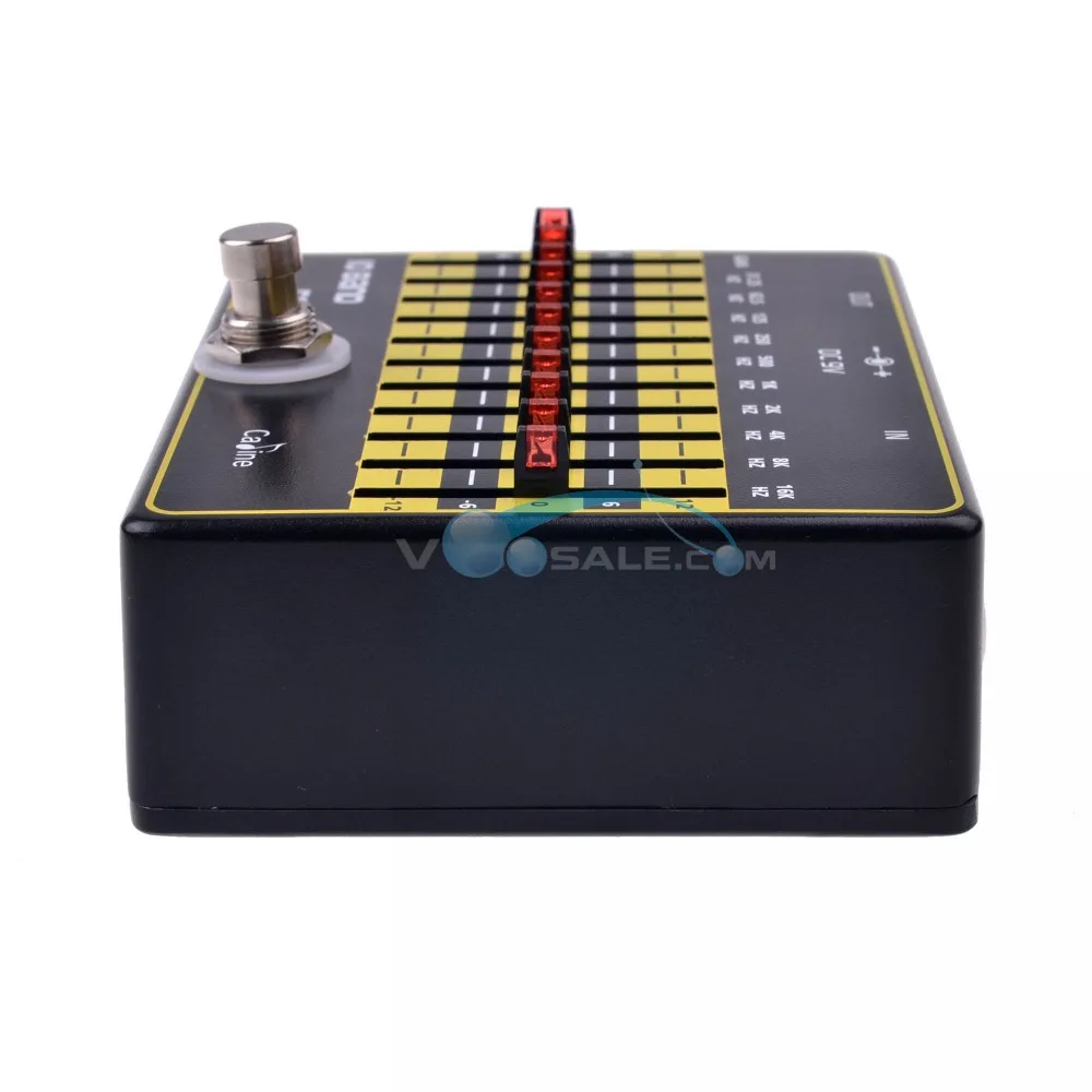 Caline CP-24 10-полосная гитара с эквалайзером педаль эффектов настоящий обход