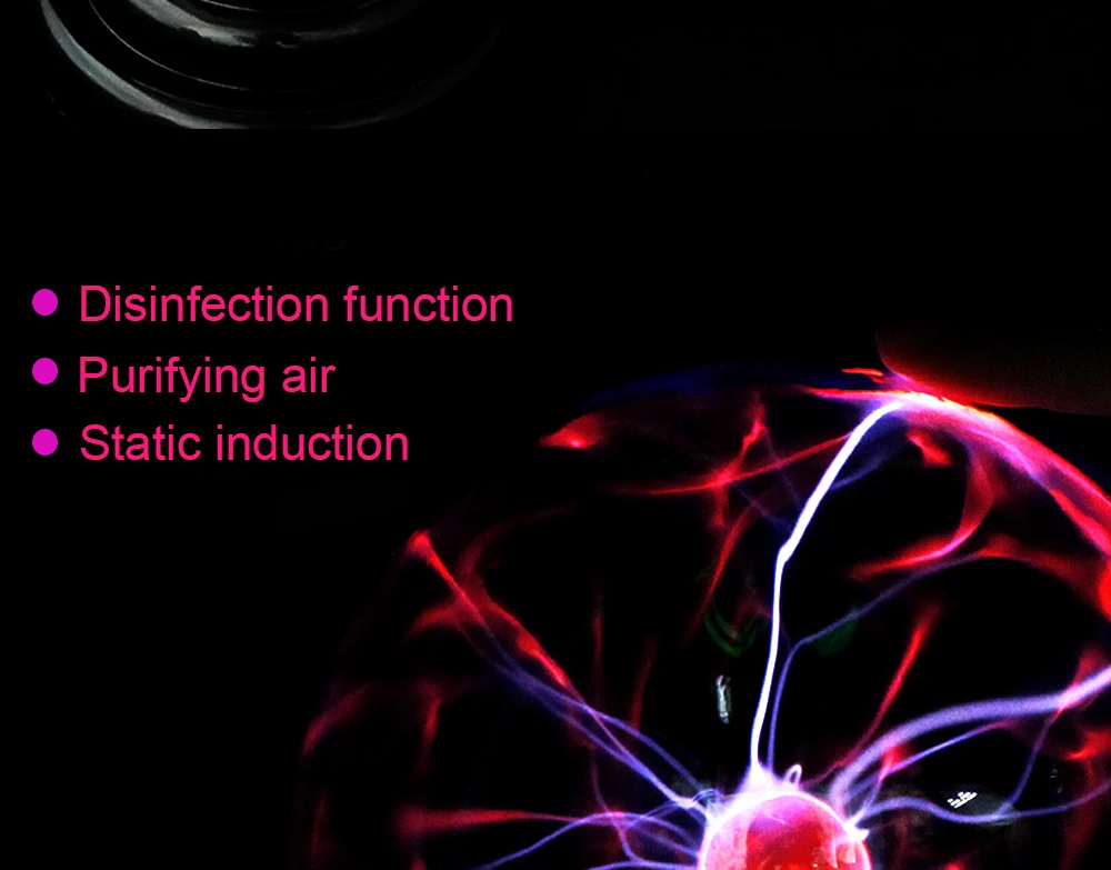 Touch Sensor Sphere Magic Plasma Ball Novelty Crystal Ball Lava Lamp Creative Night Light Table Light Kids Gift For New Year