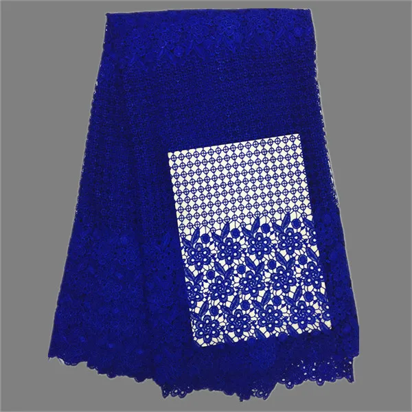 Hot sale African water soluble lace fabric nice guipure cloth for lady dress EWP25(5yards/lot) many color | Дом и сад