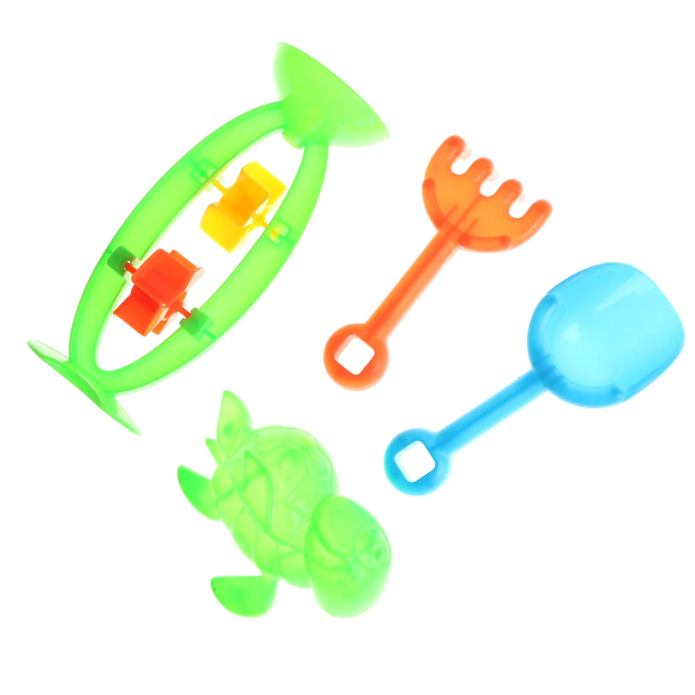 4 шт. детские пляжные игрушки лопаты для игр инструменты пескокопания маленький