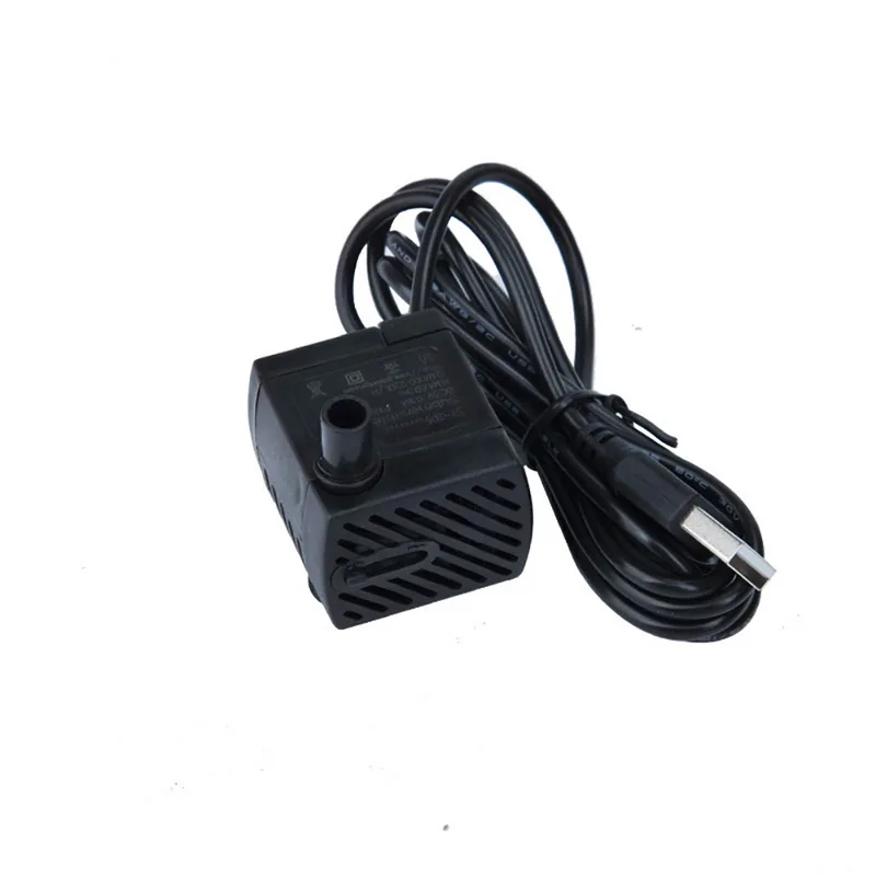 black Water pump Автоматический кошачий фонтан для домашних животных, диспенсер для воды, большая Весенняя поилка для кошек, автоматический питательный фильтр для питья - Цвет: black Water pump