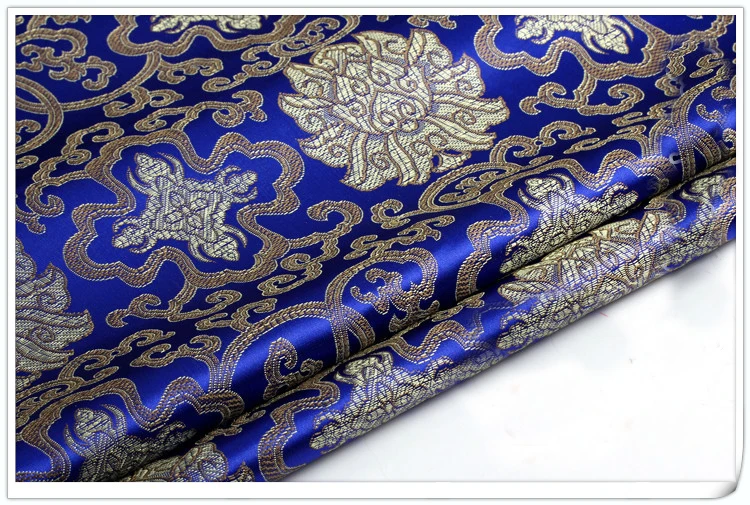 Honour Flowers style Brocade Fabric Damask Jacquard Apparel Costume Upholstery Furnishing Curtain DIY Clothing Material BY meter | Дом и сад