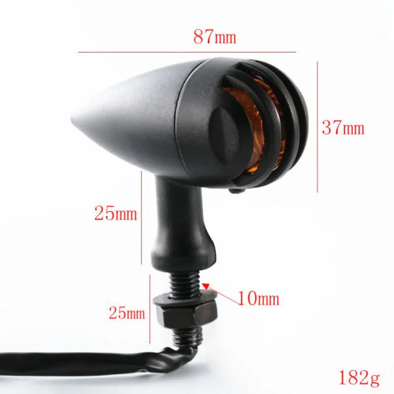 Металлический патрон для мотоцикла 10 мм указатель поворота| |