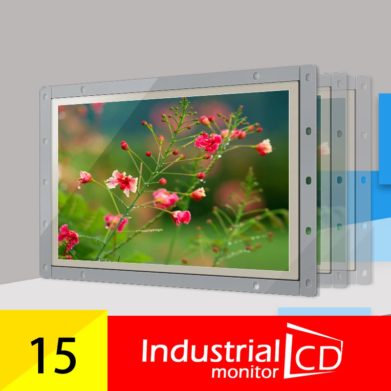 15 дюймов 4:3 монитор с открытой рамкой LCD сенсорный экран TFT компьютерный