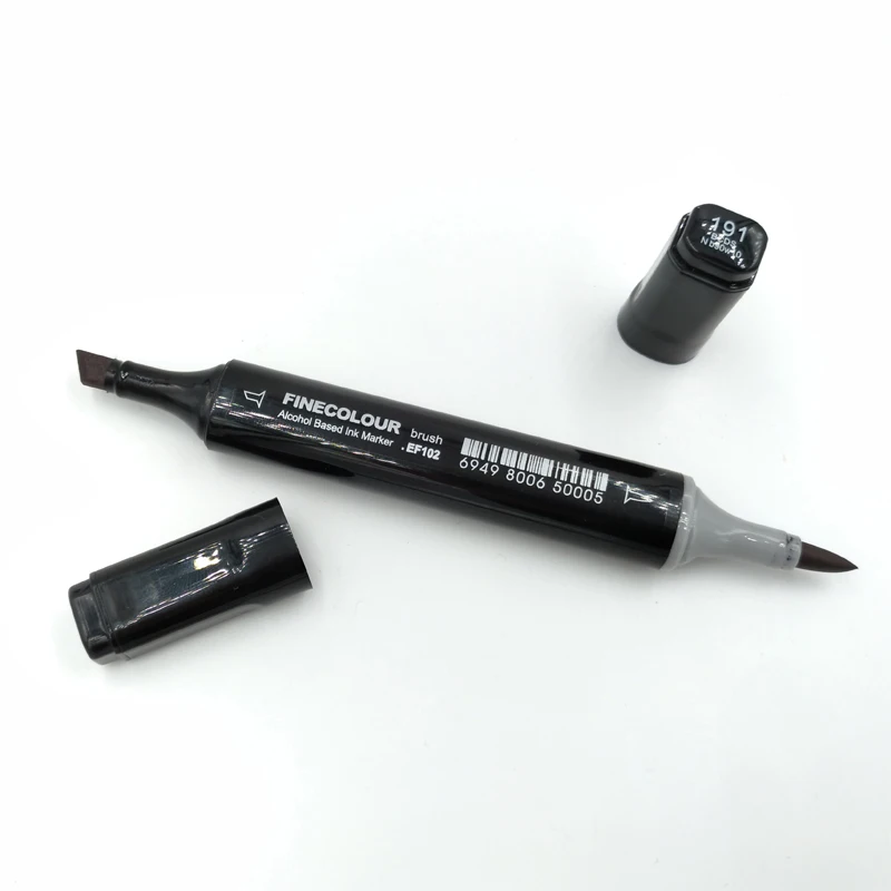 Finecolour ef102 Кисточки маркеры на спиртовой основе эскиз Краски маркером Книги по