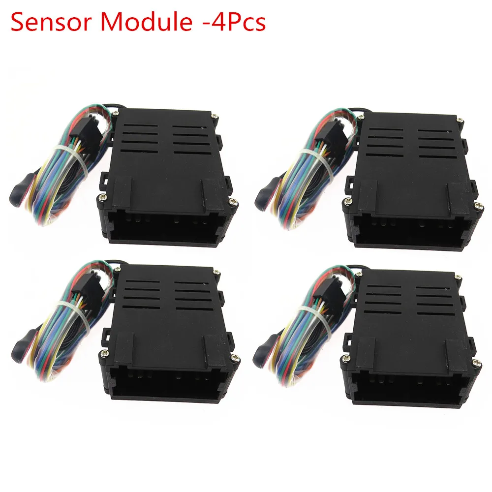Sensor Module -4Pcs Scjyrxs датчик фар модуль+ управление освещением переключатель комплект для Passat B5 Гольф MK4 Bora Beetle Polo 5ND941431B 5ND 941 431B - Цвет: Sensor Module -4Pcs