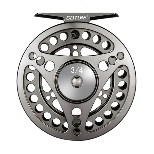 Goture Высокое Качество Fly Fishing Reel 3/4 5/6 7/8 Сменных Fly Reel 2+ 1BB 1: 1 Алюминиевого Сплава рыболовные Снасти Рыболовные Снасти нахлыстом катушка
