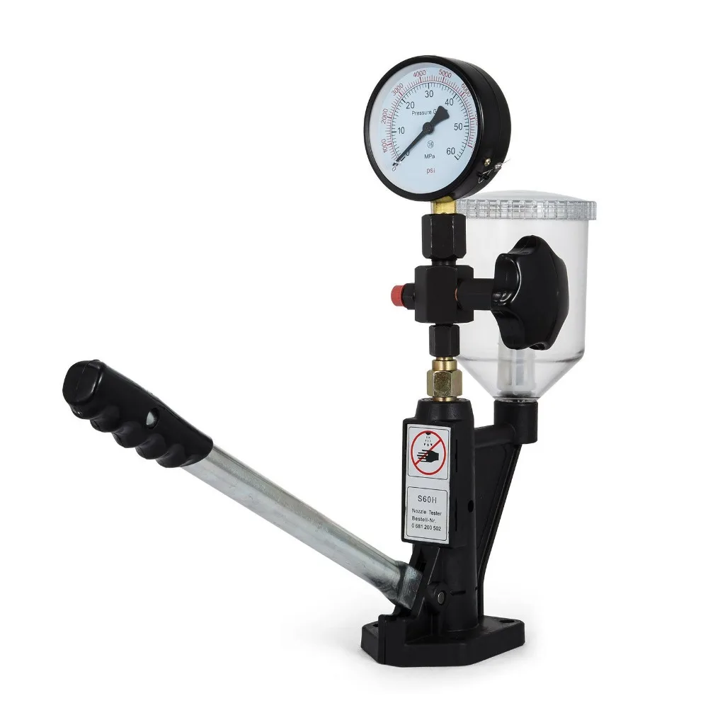Топливный тест 400Bar/6000PSI дизельный топливный инжектор тестер сверхмощный