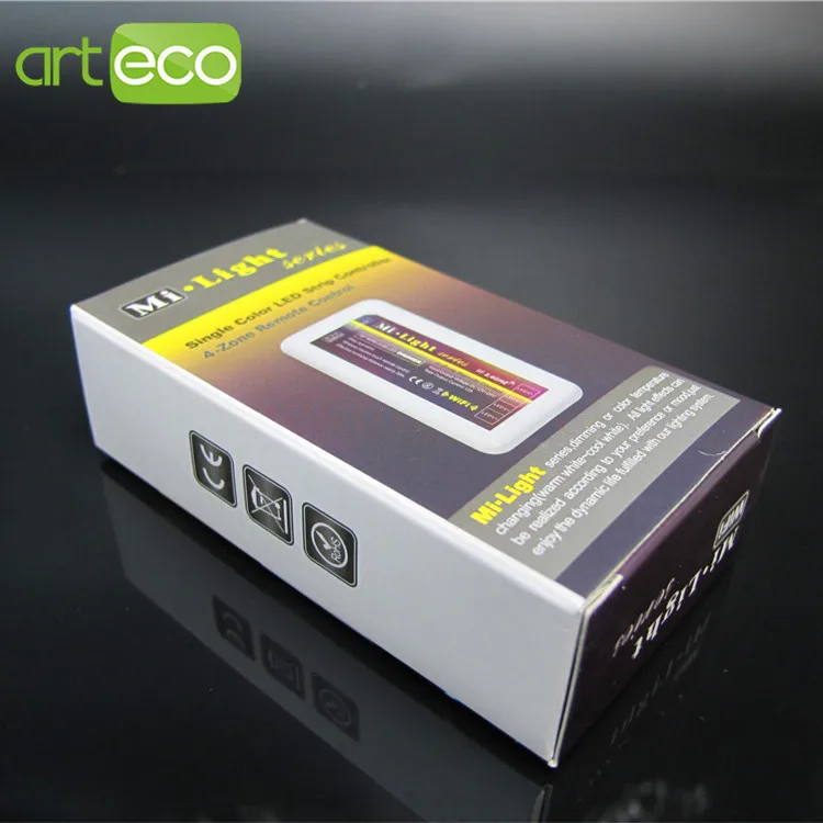 Mi.Light 2.4G RF wireless LED Dimmer DC12-24V 10A single color Strip Controller Brightness Adjust Dimming | Лампы и освещение