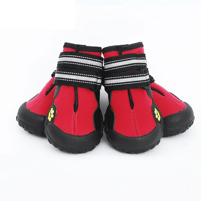 High Quality Shoes Dog Shoe For Chihuahua Large Dogs Anti-slip Black Waterproof Spring Pet Reflective | Дом и сад
