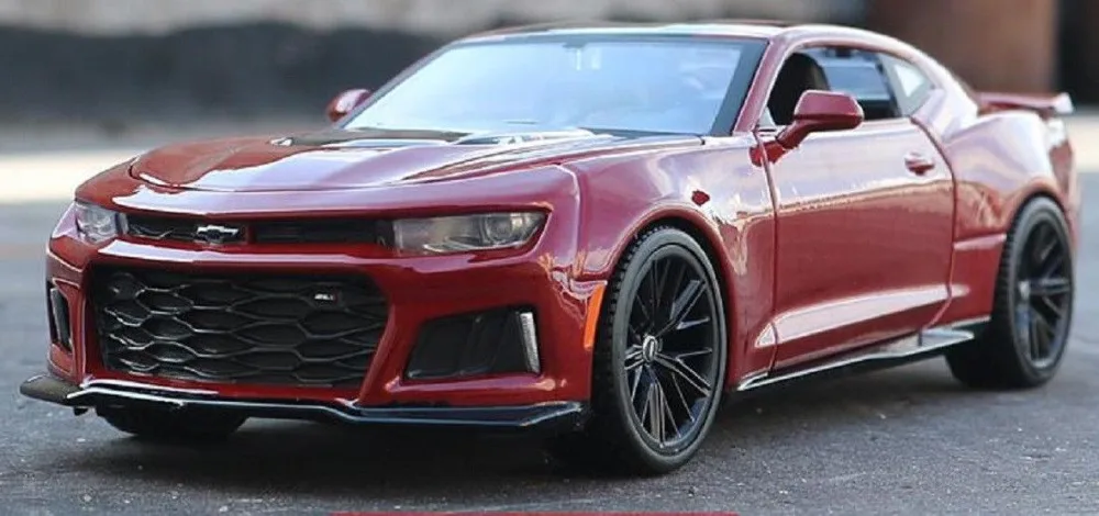 Maisto 1:24 2017 Chevrolet Camaro ZL1 литая модель гоночного автомобиля новая игрушка в