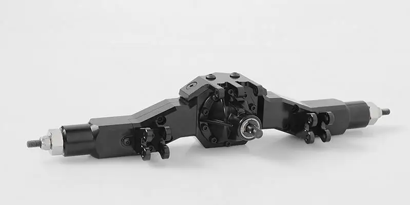 Rear Станке 1/10 Масштаб RC трактор для езды по скалам SCX10 AX10 трансформер-грузовик использовать высокий просвет сзади и спереди ось - Цвет: Rear