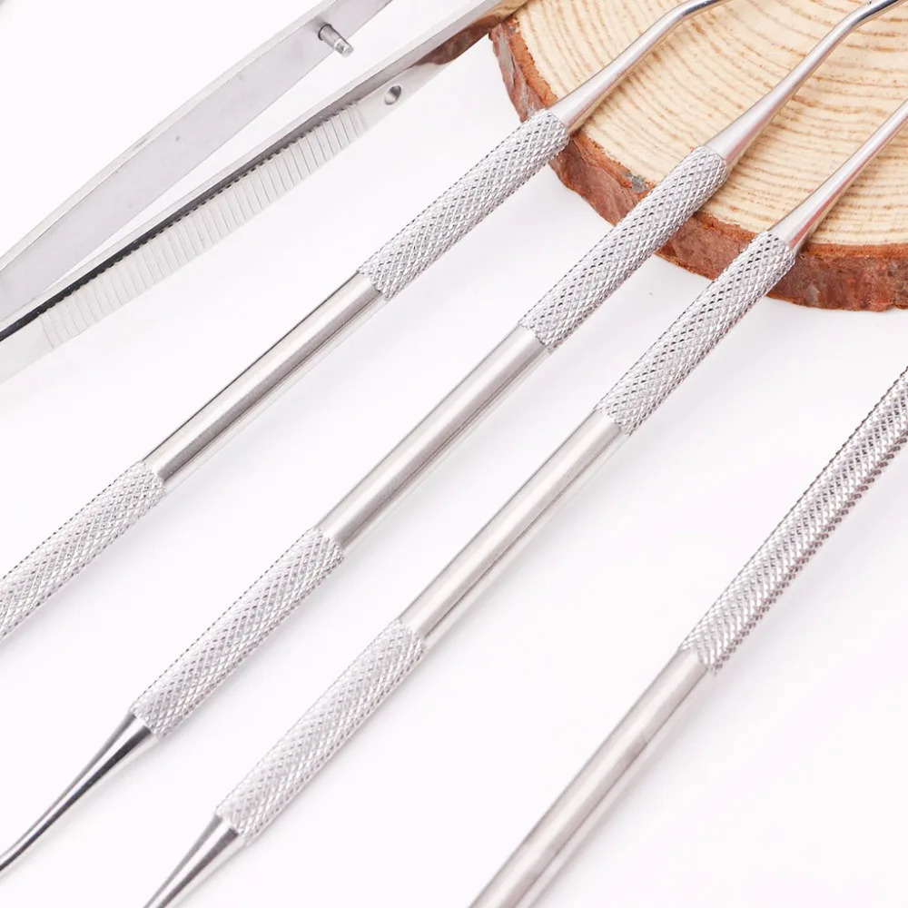 5 шт. набор стоматологических инструментов из нержавеющей стали стоматология