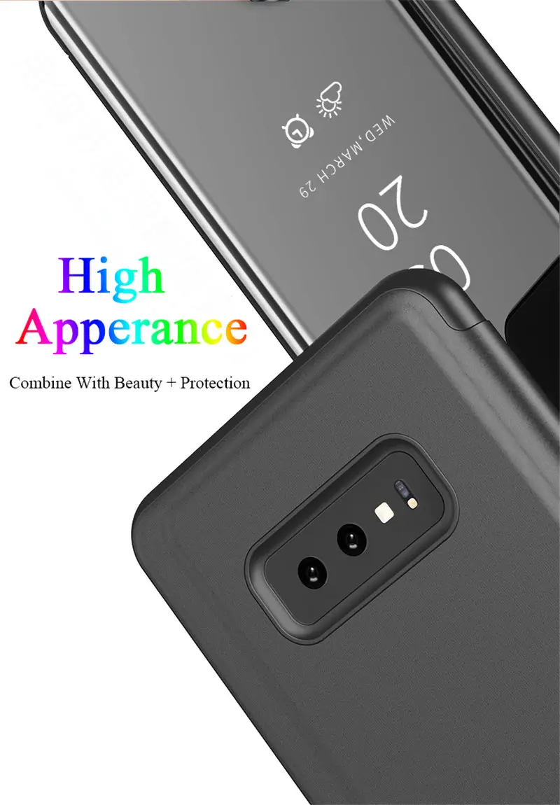Роскошный зеркальный чехол 1+ 7 Pro с умным окошком для Oneplus 6 6T 7, кожаный чехол 360 с полной защитой для Oneplus7pro Carcasa