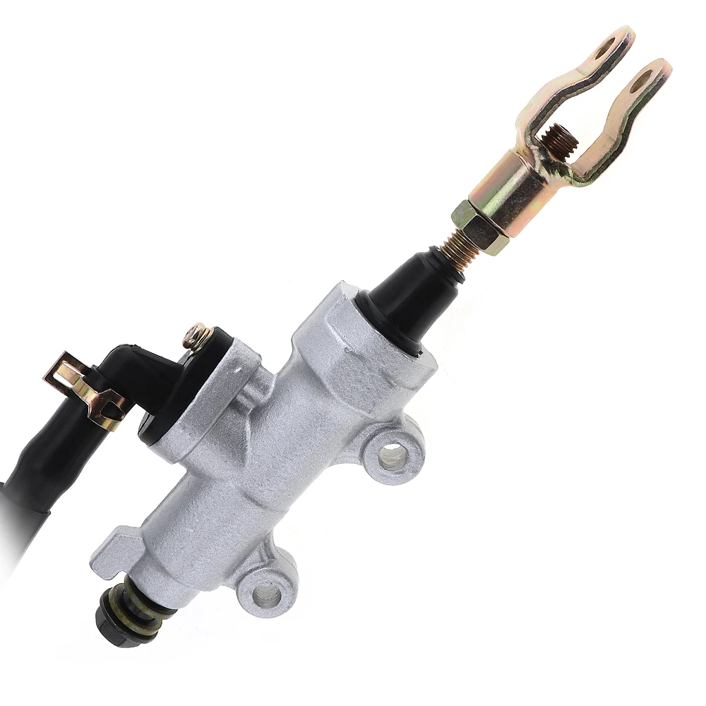 Мотоцикл задний ножной гидравлический тормозной насос ремонт главный цилиндр с