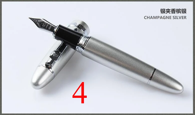Высокое качество Jinhao x750 ручка стилографика Роскошная перьевая ручка чернильная ручка канцелярские принадлежности Iraurita 0,5 мм caneta Stylo plume 03828 - Цвет: 4