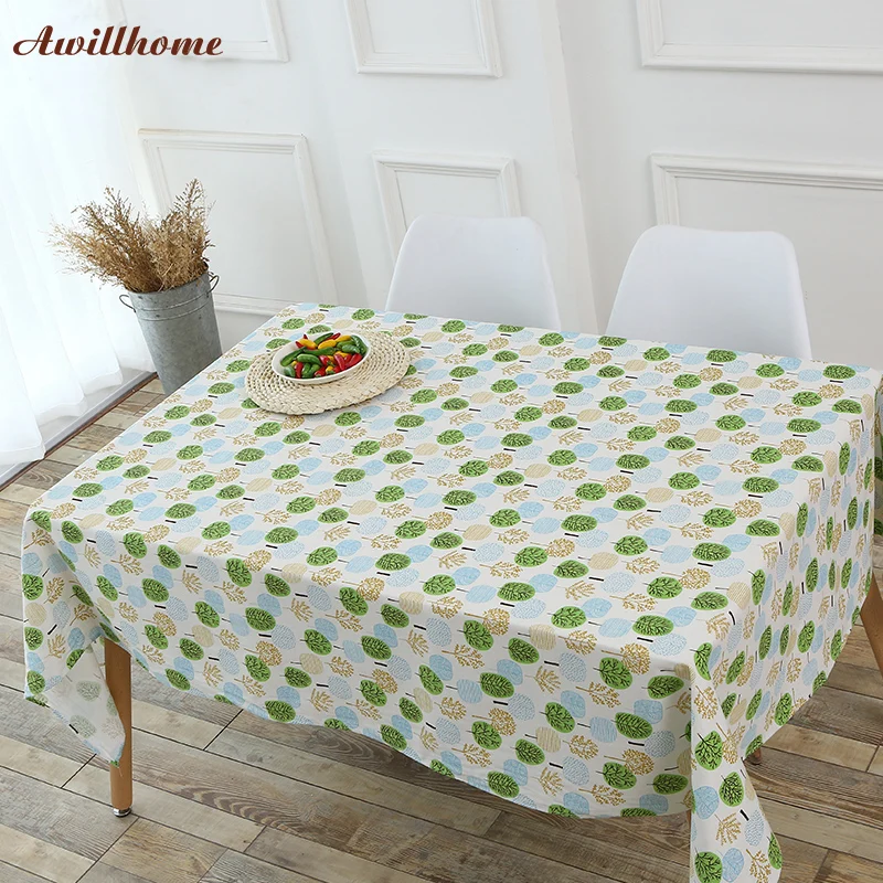 Скатерть из пасторы Awillhome прямоугольная льняная скатерть для стола 11 размеров