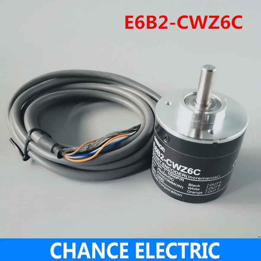 E6B2-CWZ6C инкрементный кодовый датчик угла поворота 5-24VDC открытая фаза ABZ 2500 2000 1800 1024 600 500 400 360 200 100 60 40 30 20 1000 P/R