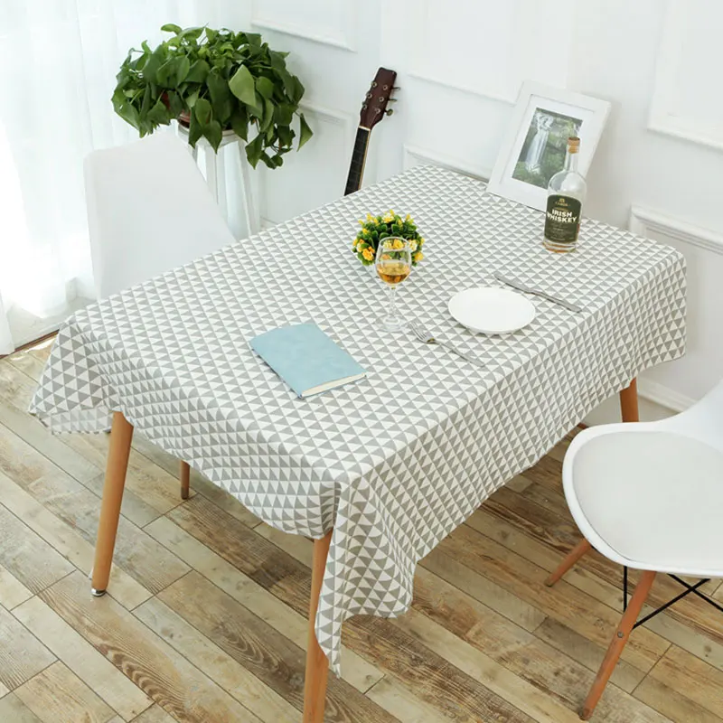 Футболка черного цвета с рисунком в клетку Водонепроницаемый прямоугольная