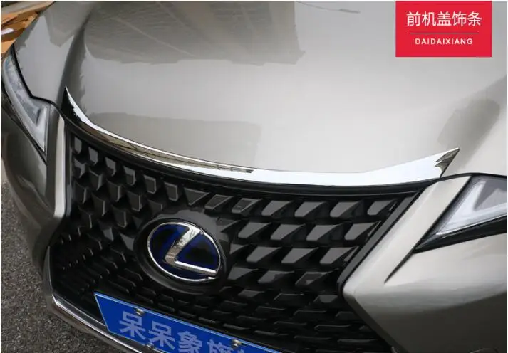 ABS Хром Передняя решетка бампера капот крышка двигателя планки для 19 Lexus UX UX200 UX250h UX260h