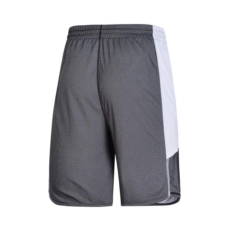 Мужские шорты для баскетбола Li Ning дышащие зауженные из 100% полиэстера с