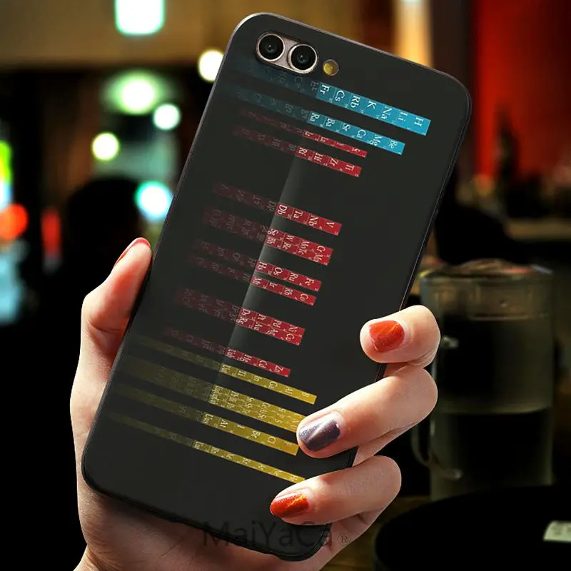 MaiYaCa периодически Таблица элементов Мягкий силиконовый чехол Чехлы для Huawei P20 P20pro