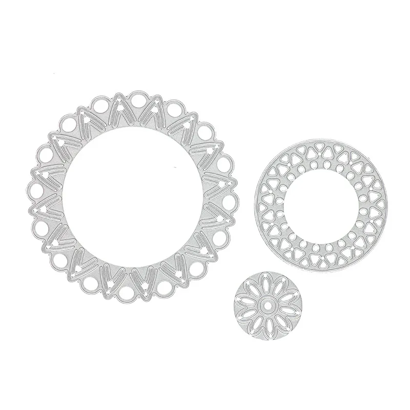 YLCD216 металлический лист для резки цветов трафареты скрапбукинга карточки