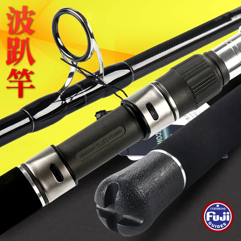 Япония Полный Fuji GT bluefish Popping Rod Лодка 2 35 м высокоуглеродистая мощная спиннинговая